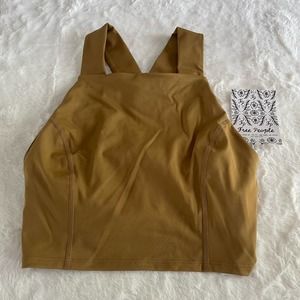 nwt new free people movement cross strap go through it tank size XS extra small